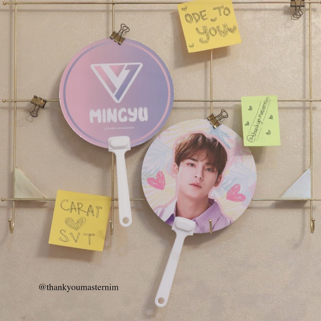 SEVENTEEN HAND FAN (KPOP STUFF - KIPAS TANGAN)