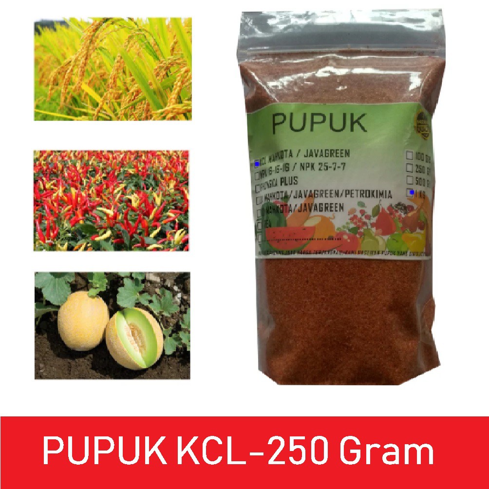 Pupuk KCL 250 Gram Meroke MOP