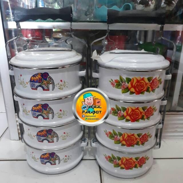 RANTANG SUSUN 4 ENAMEL