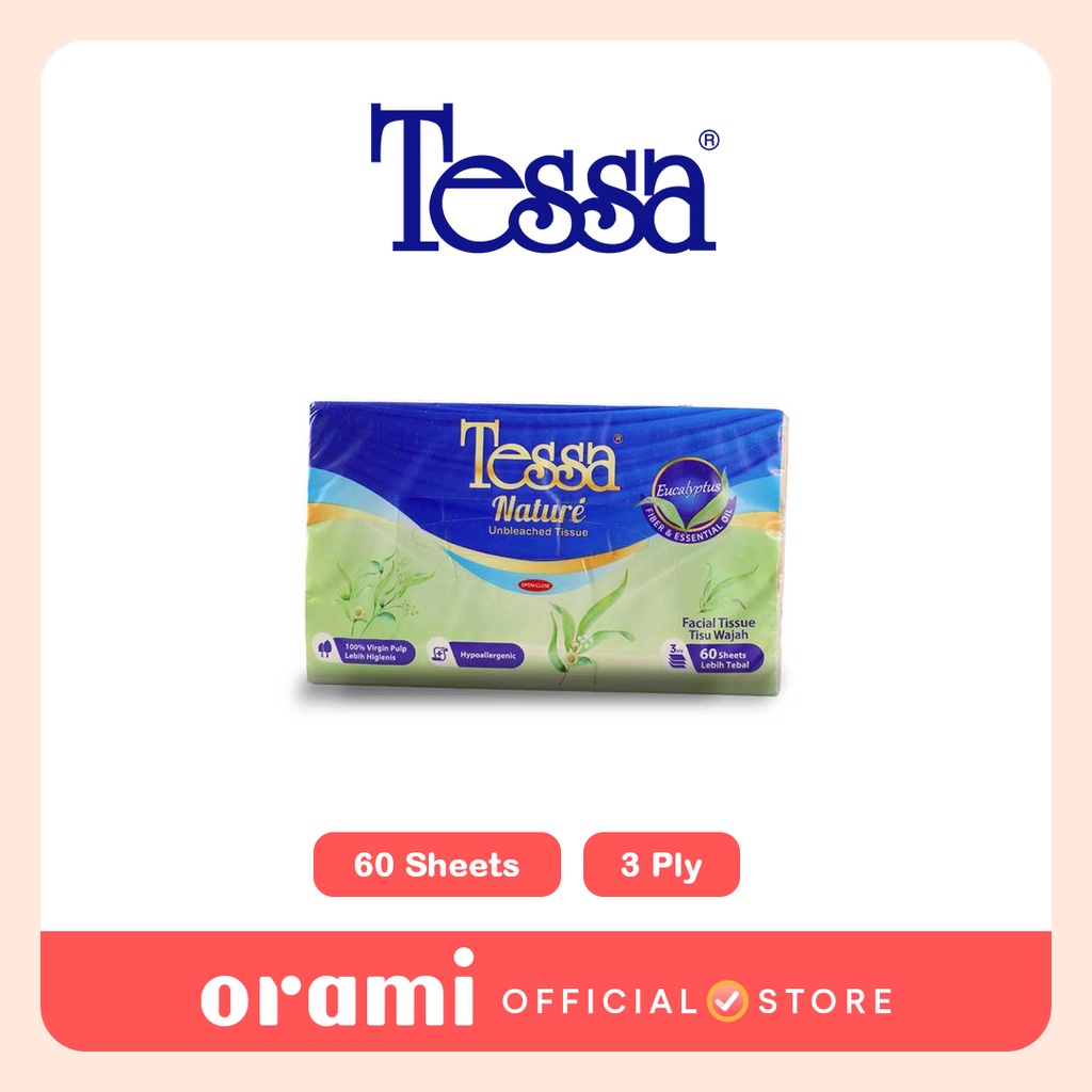 Jual Tissue Tessa NT Facial TV 60s 3p - TP08 | Shopee Indonesia