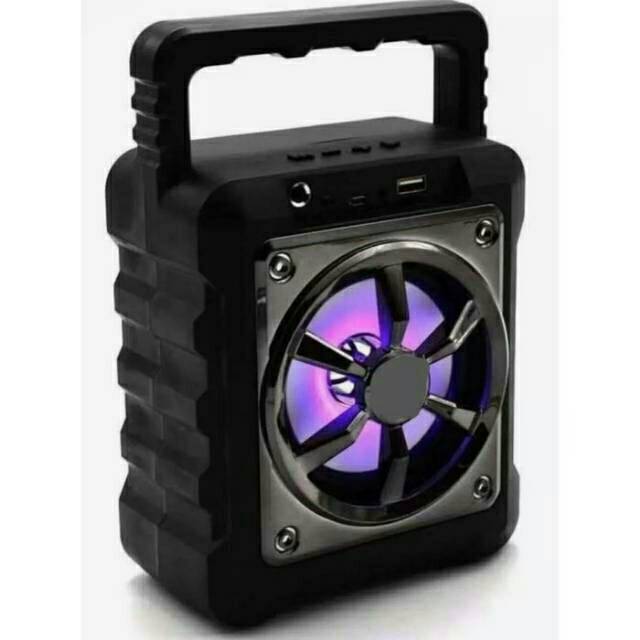 SPEAKER BLUETOOTH FLECO F1914 BONUS MIC KARAOKE WIRELESS/SALON AKTIF PORTABLE MULTIMEDIA SUPER BASS