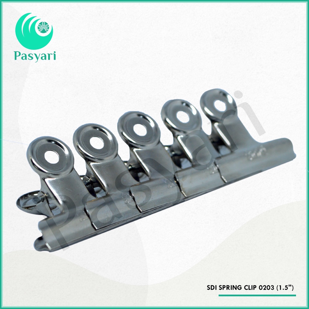 

Sdi Spring Clip 0203 (1.5") / penjepit kertas besi