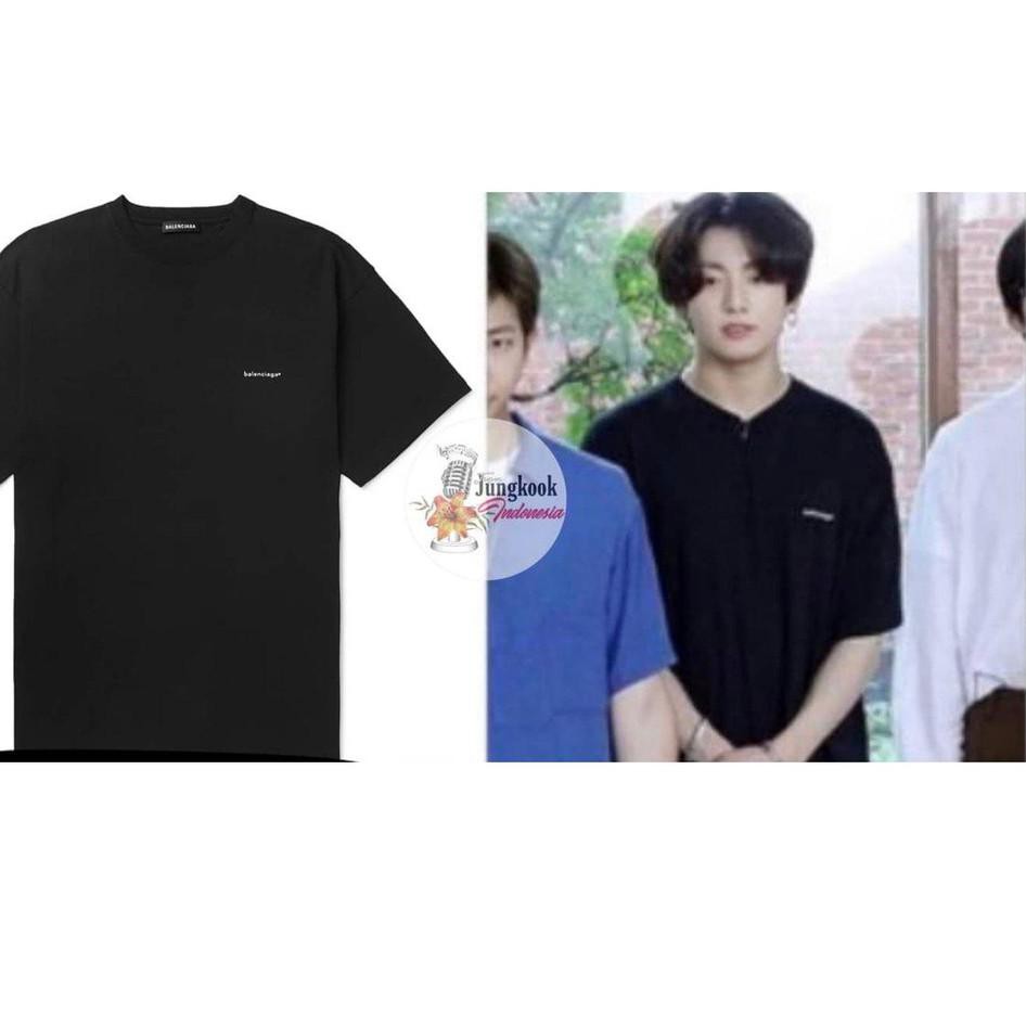 Dijual Murah W7S KAOS TSHIRT KPOP LOGO BALENCIAGA B.T.S JUNGKOOK V TAEHYUNG 73 Paling Popular