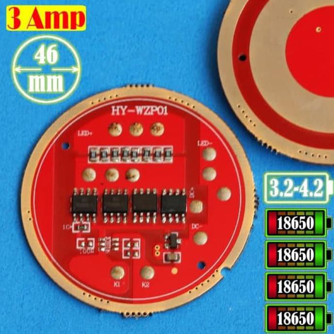 Driver Senter Monster 5Xt6 46Mm 3.0A Cree Xml Xpl Xd16 Xkt6 5Mode Pstle179 Diminati Banget