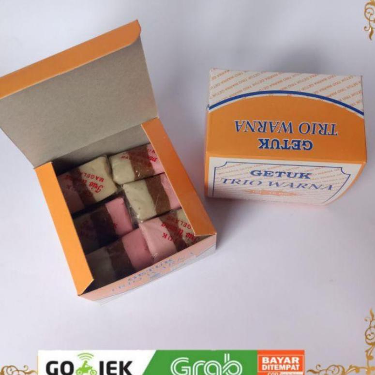 

[KODE JJBYM] GETUK TRIO MAGELANG OLEH OLEH MAGELANG GRATIS VAKUM MAKANAN KEKINIAN MAKANAN DAERAH GETUK MANIS