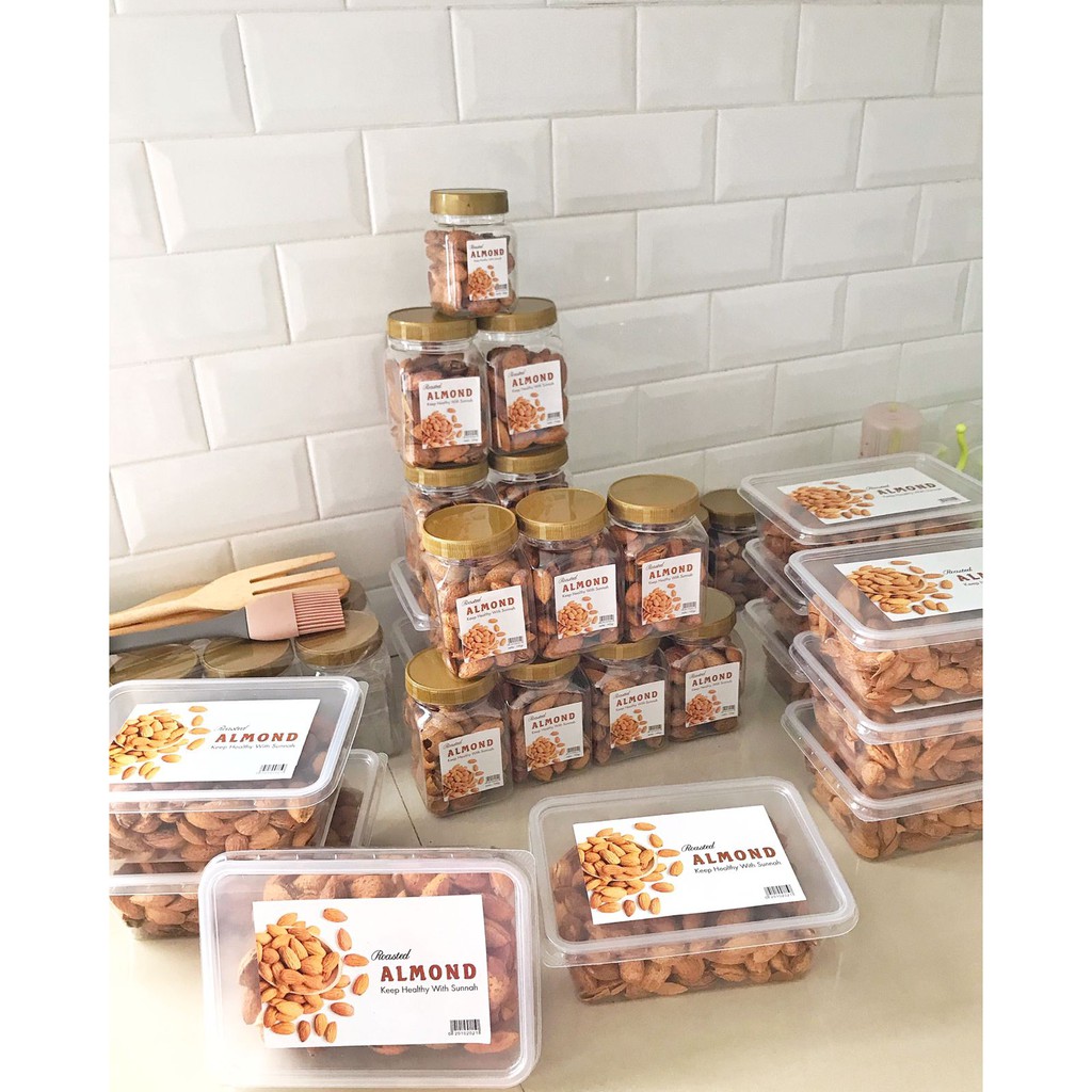 

Roasted almond in shell (cangkang)