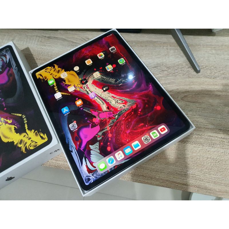 iPad Pro 2018 64GB 12,9inch Space Gray Fullset Ex iBox