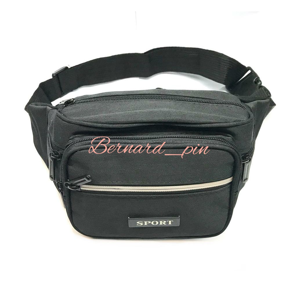 Tas Waistbag Tas Selempang Pria Bisa di Selempang atau Di Pinggang #9821