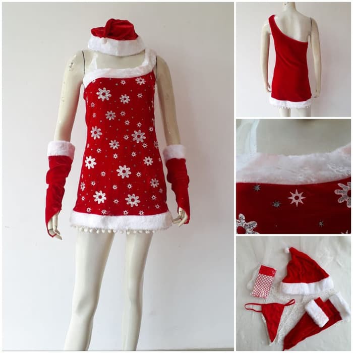 

CT 8735.TF. RED AND WHITE - SANTA COSTUMS COMPLETE SET