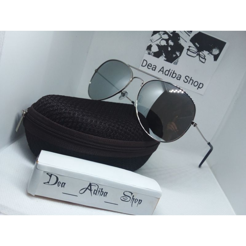 10.10 Brands Festival Kacamata Fashion Pria Wanita Kacamata BL Retro Aviator Lensa Anti Silau R/B Sp