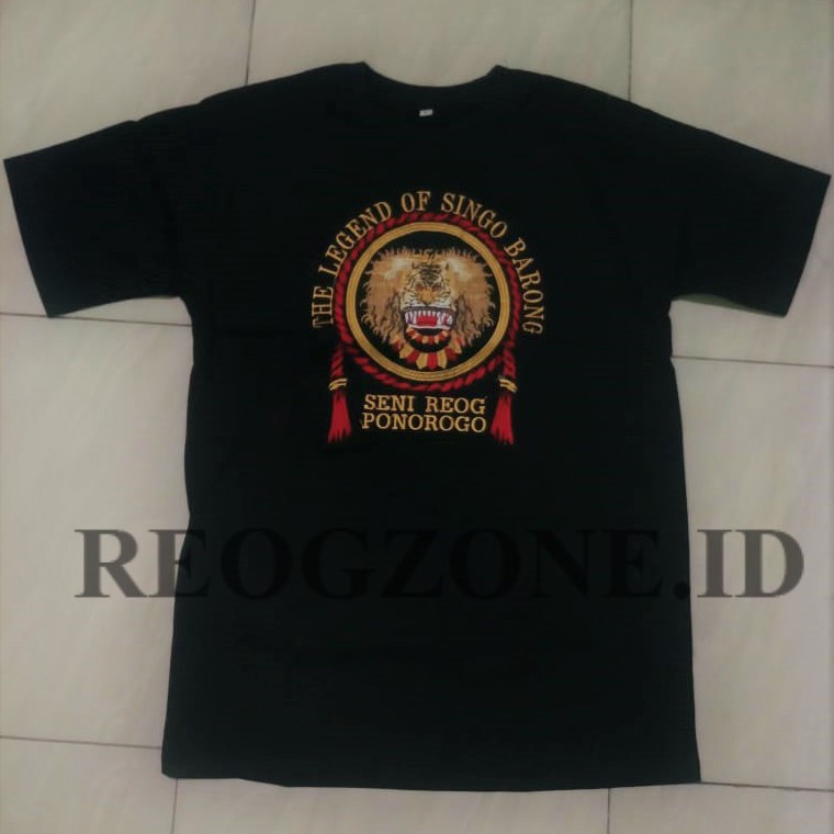 KAOS REOG BORDIR MOTIF SINGO BARONG