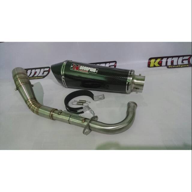 fullsystem knalpot Racing NMAX KNALPOT AEROX Knalpot Lexy knalpot PCX knalpot SCORPION CARBON