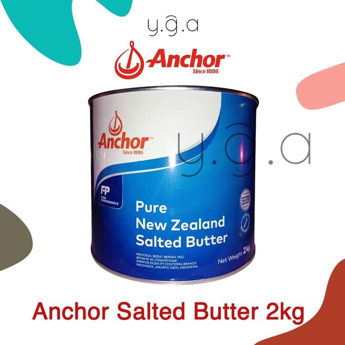 Murah Anchor Salted Butter Anchor Butter Mentega Anchor 2kg Spesial