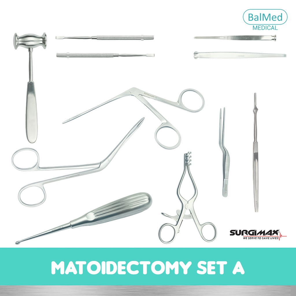 

Surgimax Matoidectomy Set A