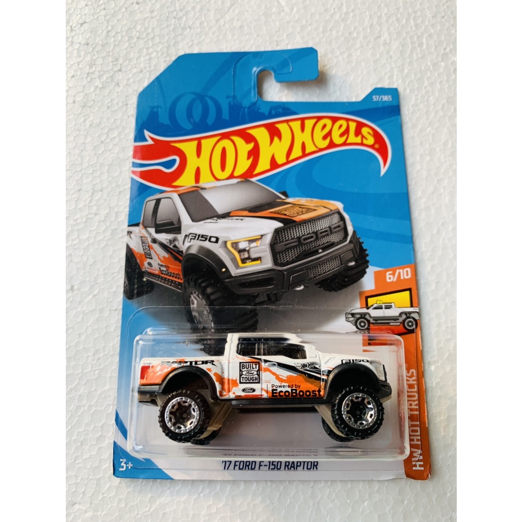 HOT WHEELS HOTWHEELS 17 FORD F-150 RAPTOR PICKUP PUTIH HW HOT TRUCKS DIECAST MOBIL ORIGINAL LANGKA