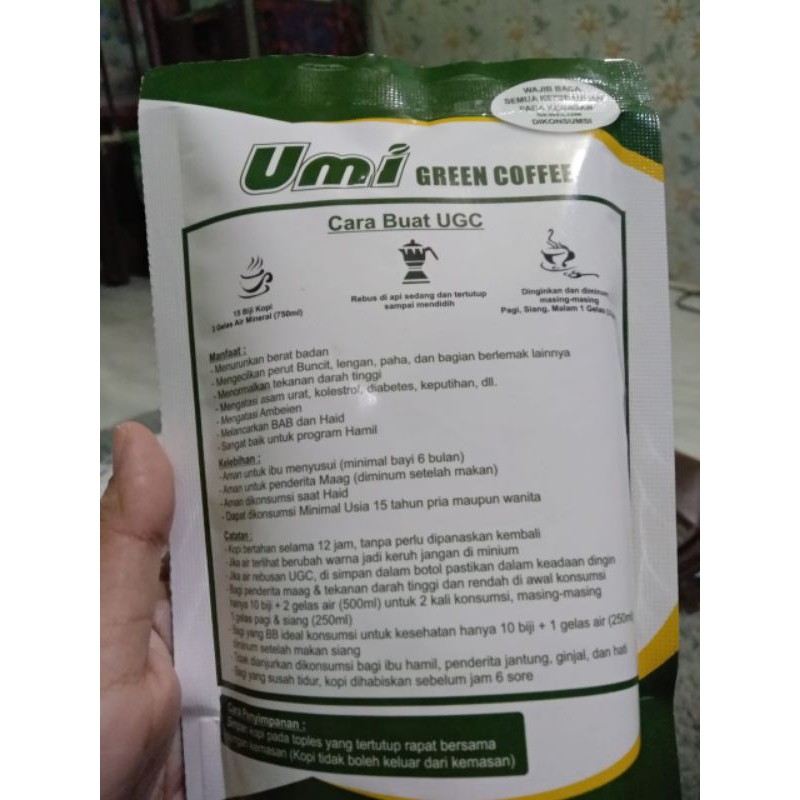 

Umi Green Coffee