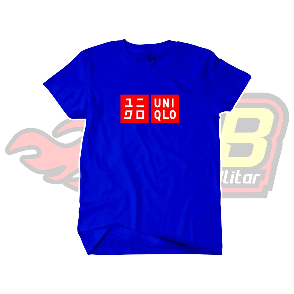 Kaos Distro Pria Katun Uniqlo