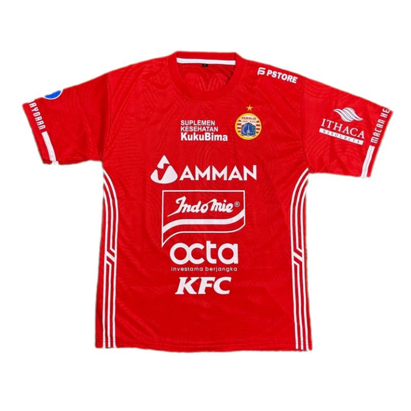 Jersey Persija Jakarta Musim 2022/2023 terbaru | Kaos bola | Kaos futsal
