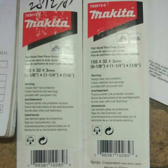 Mata ketam makita 6" asli 1805N