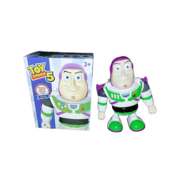 Mainan robot dancing toys story 5 robot buzz