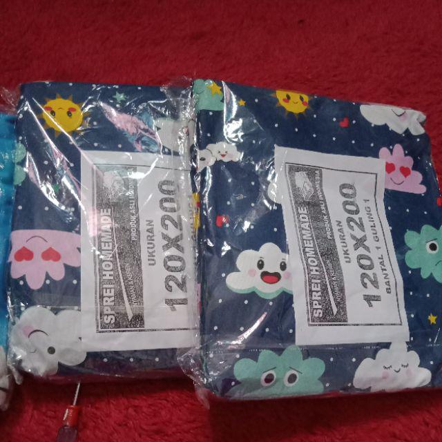 Sprei Homemade Murah Katun Dispers Dewasa Anak Karakter Motif Hk Candy