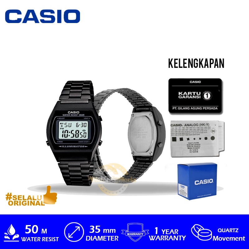 Casio General B640WB-1ADF/B640WB1ADF/B640WB Original