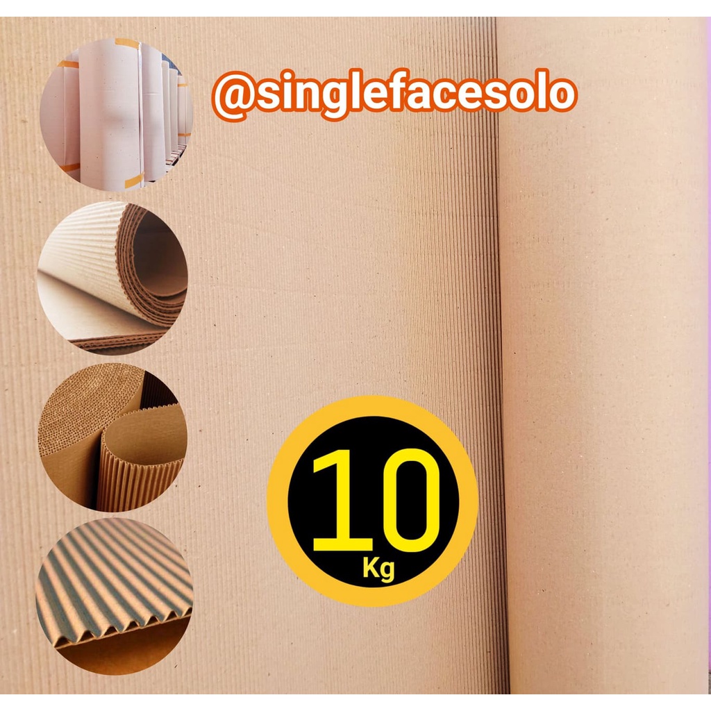 

Single Face Karton Roll Murah Ukuran 120 cm x 21 m