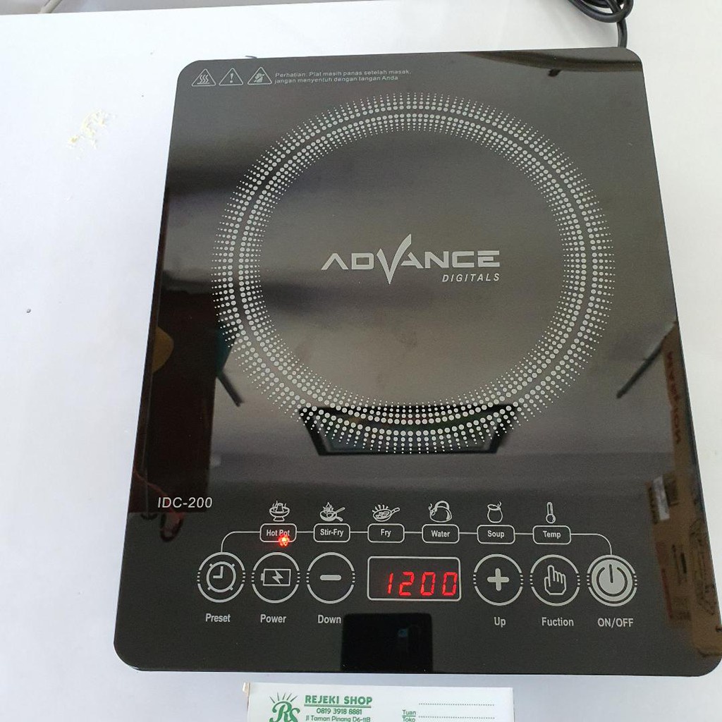 KOMPOR LISTRIK ADVANCE IDC 200