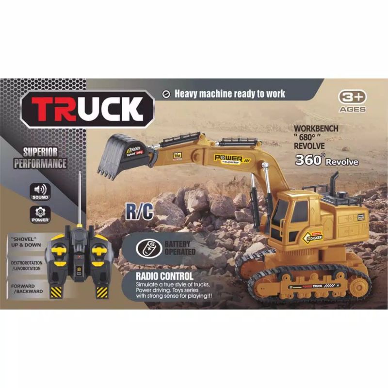 Mobil Remot Kontrol Beko Truck Keruk