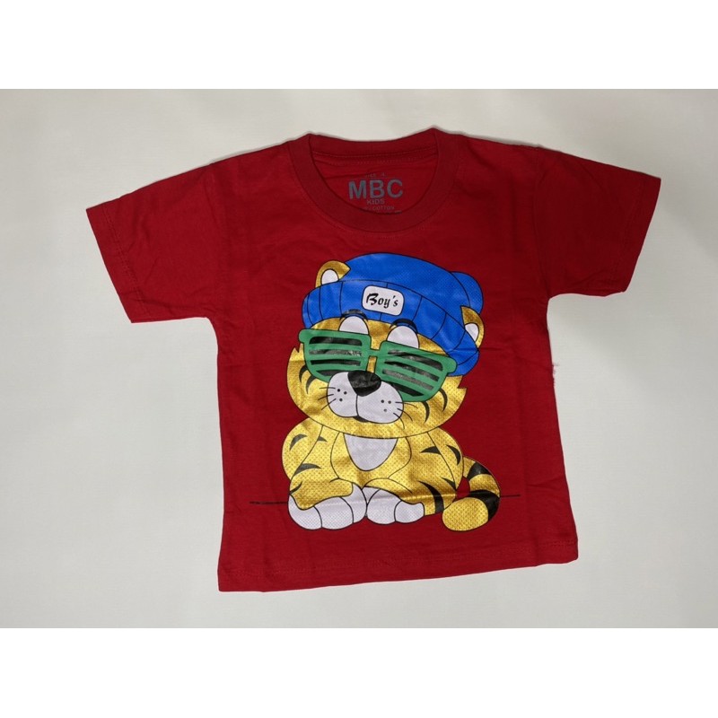 Kaos anak laki-laki (TIGER)1-9 tahun