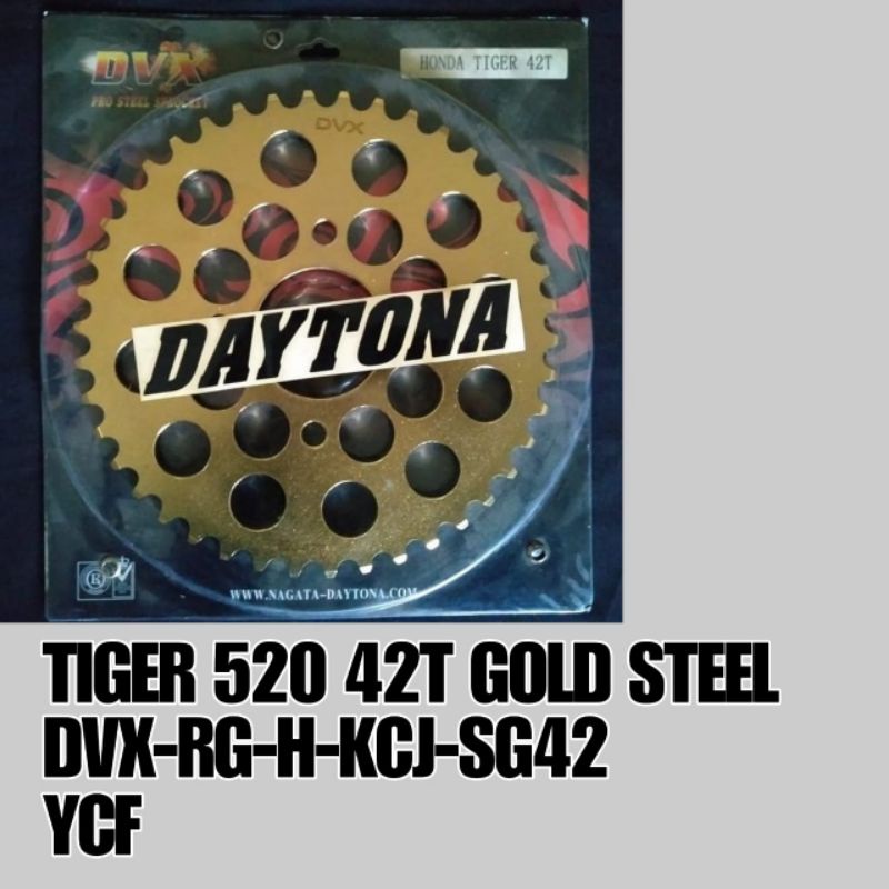 GEAR GIR STEEL TIGER 520-42 DVX RACING