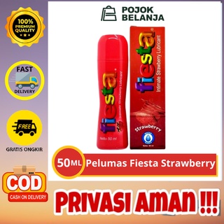 Image of Lubricant Fiesta Strawberry - Pelumnas Untuk Pasutri / pojok_belanja / BISA BAYAR DI TEMPAT (COD)