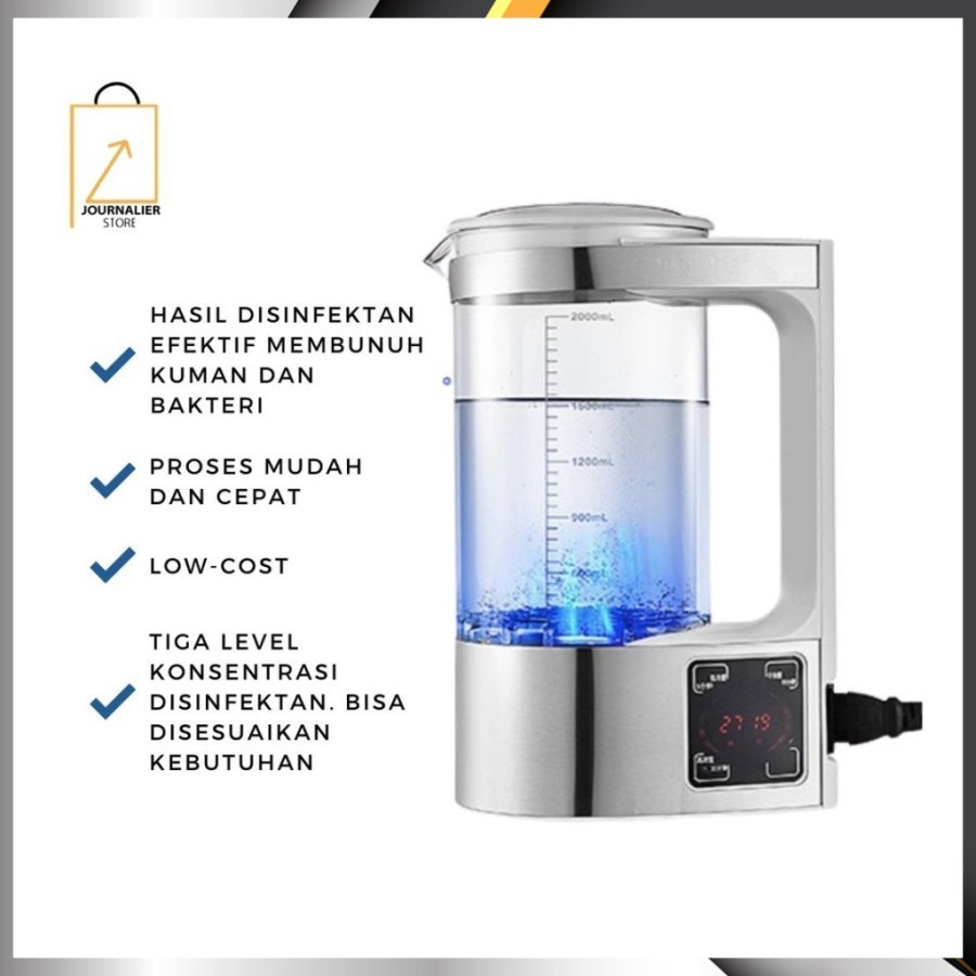 Alat pembuat Cairan HOCL - Disinfectant Generator Maker Machine