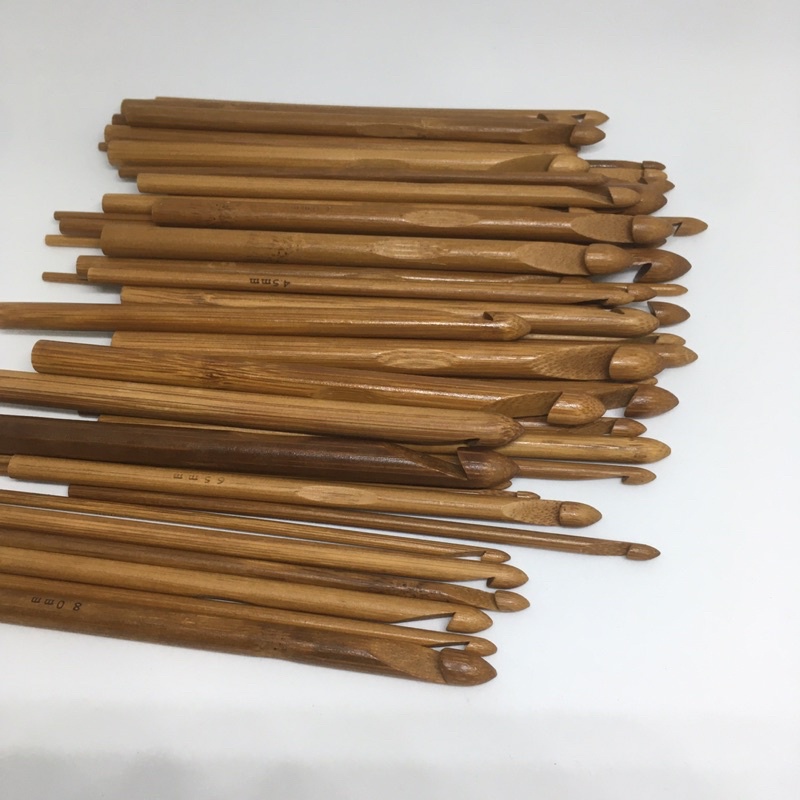 Alat Rajut Bambu / Hakpen Bambu