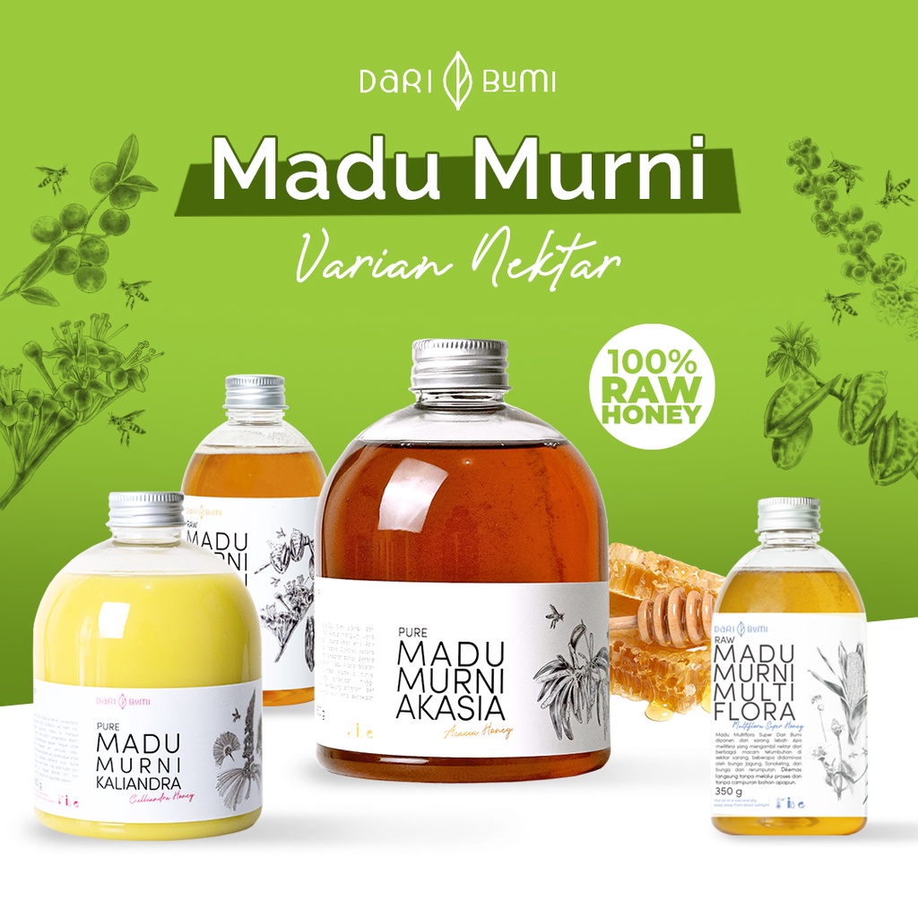 Madu Murni Asli Daribumi Varian Raw Honey