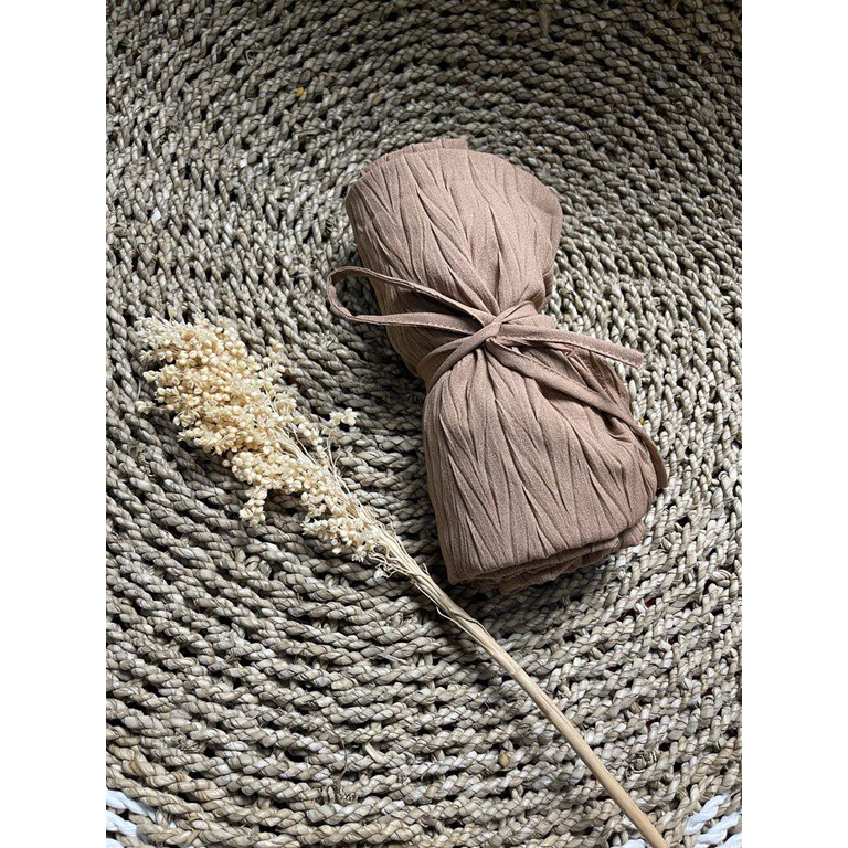 𝐃𝐎𝐎𝐍𝐊𝐀 Emira - HIJAB INSTANT TALI BERGO MARYAM PLISKET Padi Zig Zag Matt. Diamondcrepe-Milo