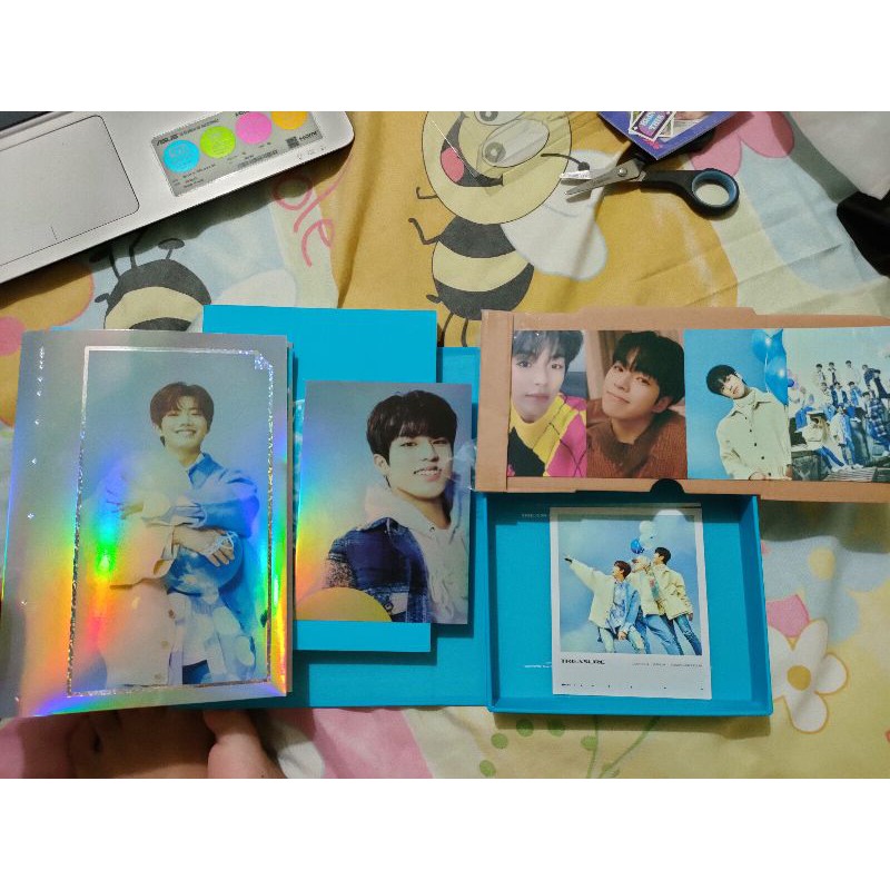 WTT to yedam / WTS TREASURE EFFECT OFFICIAL BLUE VER. PC PHOTOCARD POSTCARD HOLOGRAM THE FIRST STEP