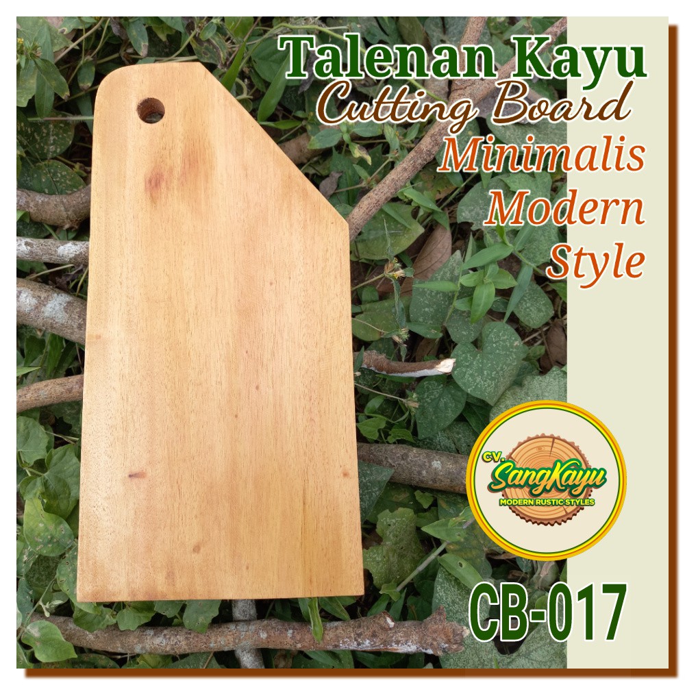 Talenan 30x15cm 017 talenan kayu modern Cutting Board Chopping board