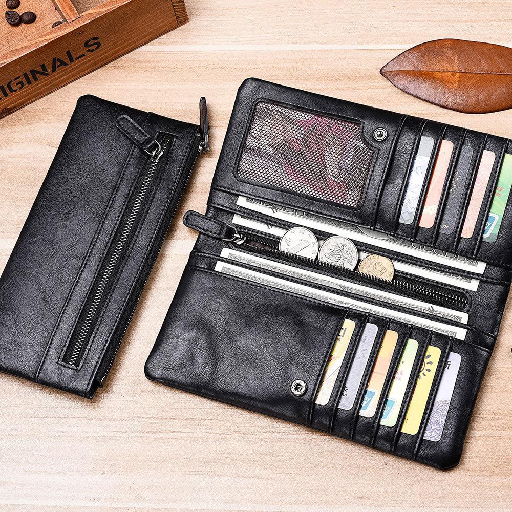 DOMPET PANJANG KULIT HP RESLETING KOIN KEREN KUALITAS PREMIUM DEABOLAR JC222