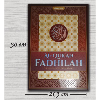 ALQURAN TERJEMAH ALQURAN LATIN QURAN FADHILAH A4 ALQURAN BESAR ALQURAN A4 QURAN