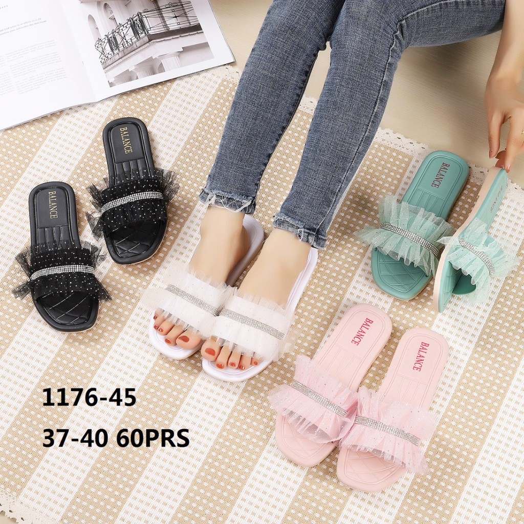 BALANCE SANDAL SLOP TEPLEK BRUKAT MATA 1176-45