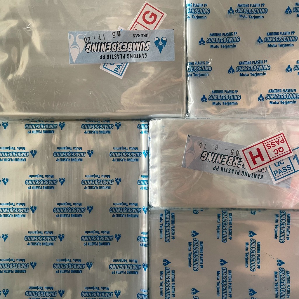 Plastik PP Sumber Bening Tebal 05