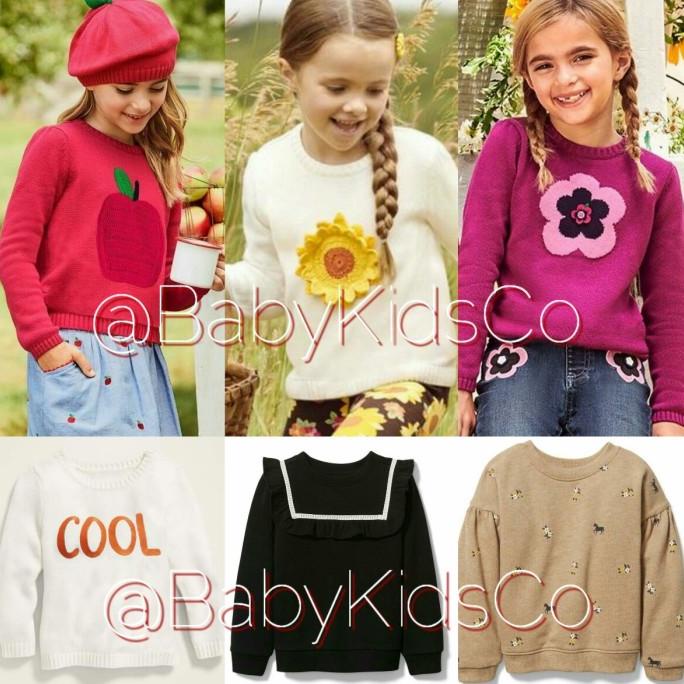 PROMO PAKAIAN BAYI PEREMPUAN // SWEATER JANIE AND JACK GYMBOREE SWEATER ANAK BAYI PEREMPUAN JANIE&JA