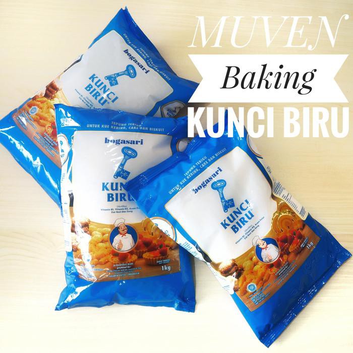 

Tepung Terigu Bogasari Kunci Biru Premium 1Kg