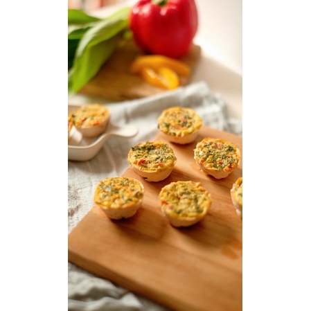 Frozen Muffin Chicken &amp; Egg, Instant &amp; Healthy Frozen Food