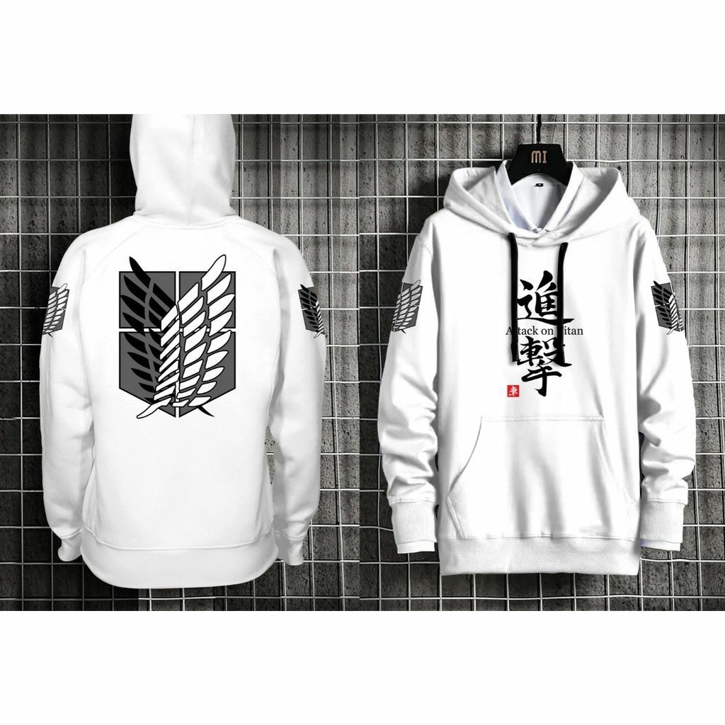 AMOSJKT28.ATASAN LENGAN PANJANG/SWEATER/JAKET/HOODIE ATTACK ON TITAN