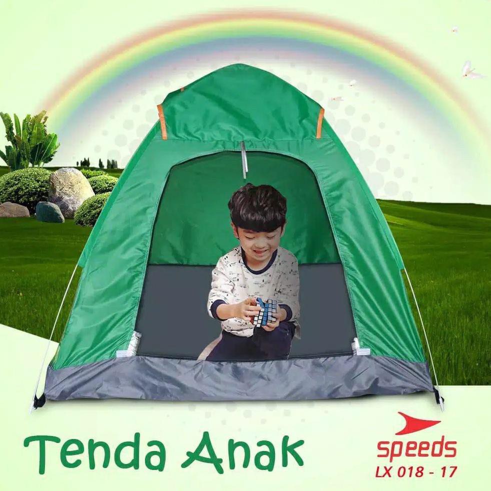 Kode X35 Tenda Anak Karakter Kartun Camping Outdoor Berkemah Di Gunung Pantai Anak Buka Otomatis A Shopee Indonesia