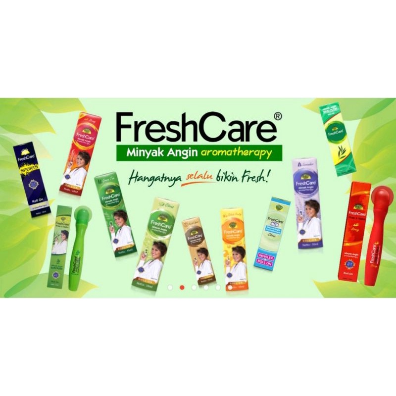 Fresh Care Minyak Angin Aromatherapy Roll On 10ml Varian Terlengkap Terlaris &amp; Garansi 100% Original