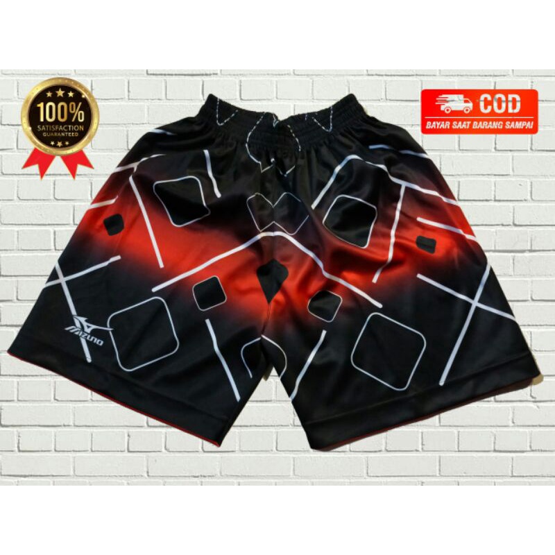 Kolor volly mizuno/celana olahraga mizuno, asics
