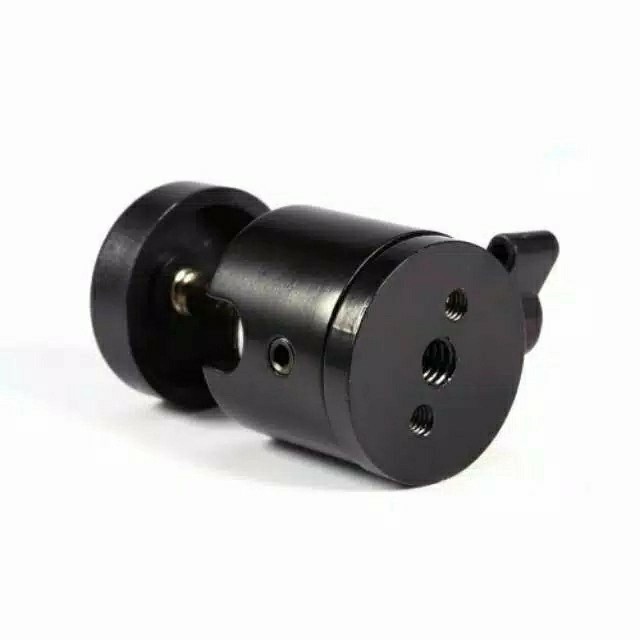 Mini Ball Head Universal Adjustable Bisa Putar 360° For Tripod Cam DSL